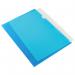 Q-Connect Cut Flush Folder A4 Blue (Pack of 100) KF01486 KF01486