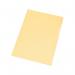 Q-Connect Cut Flush Folder A4 Yellow (Pack of 100) KF01487 KF01487