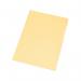 Q-Connect Cut Flush Folder A4 Yellow (Pack of 100) KF01487 KF01487