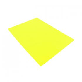 Q-Connect Cut Flush Folder A4 Yellow (Pack of 100) KF01487 KF01487