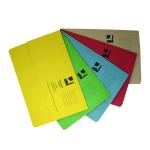 Q-Connect Document Wallets Foolscap Assorted (Pack of 50) KF01490 KF01490