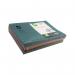 Q-Connect Square Cut Folder Mediumweight 250gsm Foolscap Assorted (Pack of 100) KF01492 KF01492