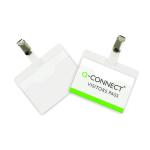 Q-Connect Visitor Badge 60x90mm (Pack of 25) KF01560 KF01560