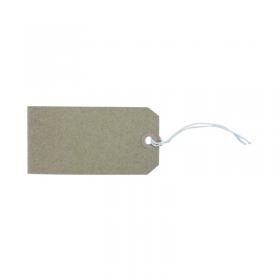 Strung Tag 120x60mm Buff (1000 Pack) KF01600 KF01600