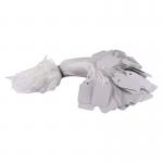 Strung Ticket 27x16mm White (1000 Pack) KF01616 KF01616