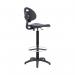 Jemini Draughtsman Chair 600x600x1090-1220mm Black KF017052 KF017052