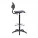 Jemini Draughtsman Chair 600x600x1090-1220mm Black KF017052 KF017052