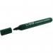 Q-Connect Permanent Marker Pen Bullet Tip Green (Pack of 10) KF01773 KF01773