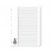 Q-Connect 1-31 White Board Indexes (10 Pack) KF01936Q KF01936Q