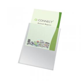 Q-Connect Card Holder Polypropylene A4 (Pack of 100) KF01947 KF01947