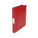 Q-Connect 25mm 2 Ring Binder Polypropylene A4 Red (Pack of 10) KF02008 KF02008