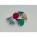 Q-Connect Drawing Pins Coloured (1200 Pack) KF02020Q KF02020Q