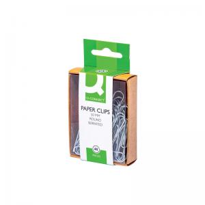 Q-Connect 50mm Serrated Paperclips 10x40 Pack of 400 KF02025Q KF02025Q