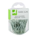 Q-Connect Paperclips Serrated 50mm 10x40 (Pack of 400) KF02025Q KF02025Q