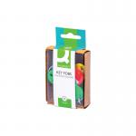 This image features a variety of Q-Connect key accessories, including key fobs in six vibrant colors. The pack contains a total of 10 fobs, each with a sleek and modern design. These accessories are great for organizing and easily identifying keys.