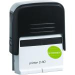 Q-Connect Voucher for Custom Self-Inking Stamp 45 x 15mm KF02111 KF02111