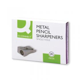 Q-Connect Metal Pencil Sharpener (Pack of 20) KF02218 KF02218