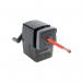 Q-Connect Desktop Pencil Sharpener Black (Autostop feature prevents over sharpening) KF02291 KF02291