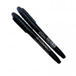 The photograph features a pack of 10 Q-Connect Permanent Markers, with bullet tip and fine black ink. The markers are neatly arranged in the packaging, showing the brand name and product details. The markers have a sleek and professional design, perfect for various writing and drawing tasks.