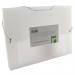 The photograph captures a stack of sturdy A4 clear Q-Connect elasticated folders, each with a 25mm width, neatly holding important documents. The elastic band ensures secure closure and easy organization. Sleek and professional, these files are suitable for any office setting.