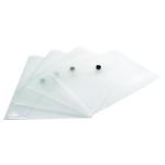 Q-Connect Polypropylene Document Folder A5 Clear (Pack of 12) KF02470 KF02470