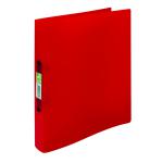 Q-Connect 2 Ring Binder Frosted A4 Assorted (Pack of 12) KF02488 KF02488