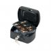 Q-Connect Cash Box 6 Inch Black KF02601 KF02601