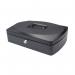 Q-Connect Cash Box 12 Inch Black KF02604 KF02604