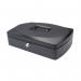 Q-Connect Cash Box 12 Inch Black KF02604 KF02604