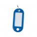Q-Connect Key Fobs with 2 Punched Holes Blue Pack of 100 KF02694 KF02694