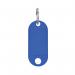Q-Connect Key Fobs with 2 Punched Holes Blue Pack of 100 KF02694 KF02694