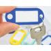 Q-Connect Key Fobs with 2 Punched Holes Blue Pack of 100 KF02694 KF02694