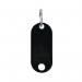 Q-Connect Key Fobs with 2 Punched Holes Black Pack of 100 KF02696 KF02696