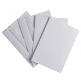 Q-Connect C6 Envelope Wallet Self Seal 80gsm White (Pack of 1000) KF02714 KF02714