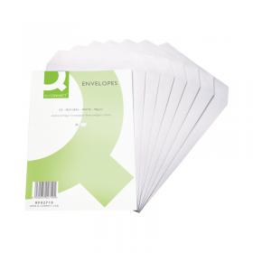 Q-Connect C5 Envelopes Pocket Self Seal 90gsm White (Pack of 500) KF02719 KF02719