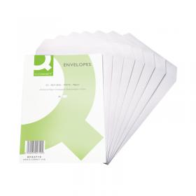 Q-Connect C5 Envelopes Pocket Self Seal 90gsm White (Pack of 500) KF02719 KF02719
