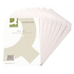Q-Connect C4 Envelopes Self Seal 90gsm White (Pack of 25x10) KF02721 KF02721
