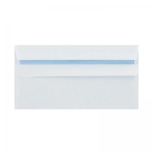 Q-Connect DL Envelopes Plain Wallet Peel and Seal 100gsm White 500