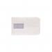 Q-Connect C5 Envelopes Window Pocket Peel and Seal 100gsm White (Pack of 500) IP53 KF03290