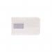 Q-Connect C5 Envelopes Window Pocket Peel and Seal 100gsm White (Pack of 500) KF03290 KF03290