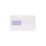 Q-Connect C5 Envelopes Window Pocket Peel and Seal 100gsm White (Pack of 500) IP53 KF03290