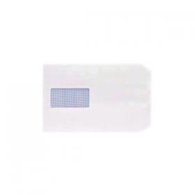 Q-Connect C5 Envelopes Window Pocket Peel and Seal 100gsm White (Pack of 500) IP53 KF03290