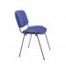 Jemini Ultra Multipurpose Stacking Chair 532x585x805mm Blue/Black KF03343 KF03343