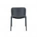 Jemini Ultra Multipurpose Stacking Chair 532x585x805mm Charcoal/Black KF03344 KF03344