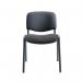 Jemini Ultra Multipurpose Stacking Chair 532x585x805mm Charcoal/Black KF03344 KF03344