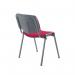 Jemini Ultra Multipurpose Stacking Chair 532x585x805mm Claret/Black KF03345 KF03345