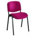 Jemini Ultra Multipurpose Stacking Chair 532x585x805mm Claret/Black KF03345