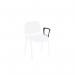 Jemini Arms for Stacking Chair 310x380x110mm Black (Pack of 2) KF03348 KF03348