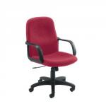 Jemini Manager Star Leg Chair Claret KF03430