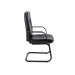 Jemini Rhone Visitors Chair 620x625x980mms Black KF03432 KF03432